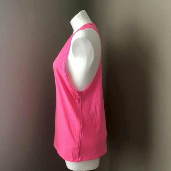Athleta Sleeveless Top Small Oversized Lightweight Pink Tank - Picture 3 of 10